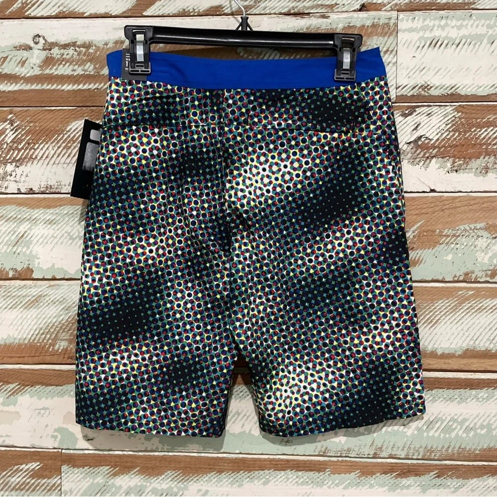 NWT HURLEY Boy's Board Shorts 16/28 Blue Multicolor Board Swim Shorts